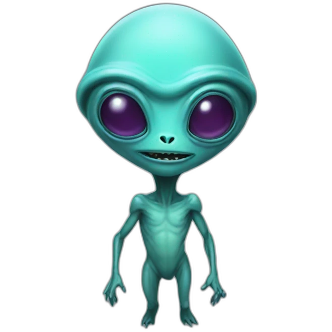 party alien emoji