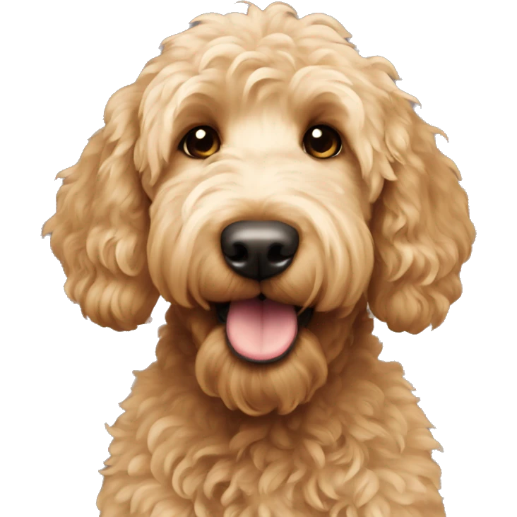 Goldendoodle  emoji