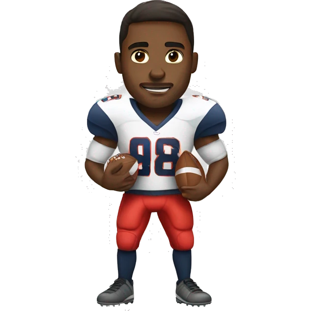 Football player strong emoji