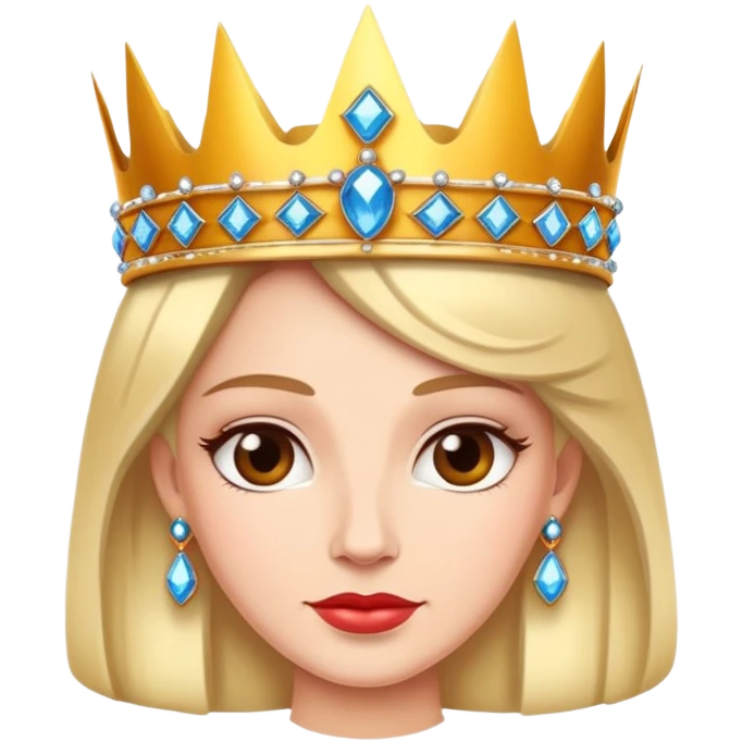 Strap on queen emoji