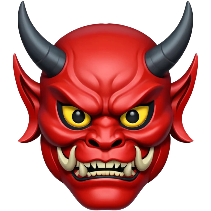 make an oni mask emoji
