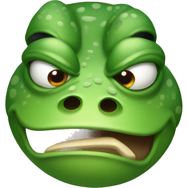 frog angry emoji