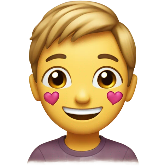fusion of 🤗🥰 emoji