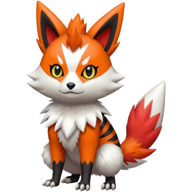 Trico Litten-Zangoose-fusion emoji