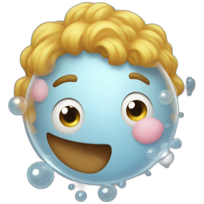 huge-bubble emoji