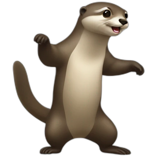 Loutre qui danse emoji