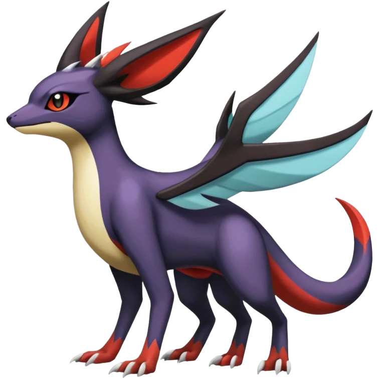  Nargacuga-Latias-Umbreon-Noivern-Pokémon-Fakémon-fusion (full body) emoji