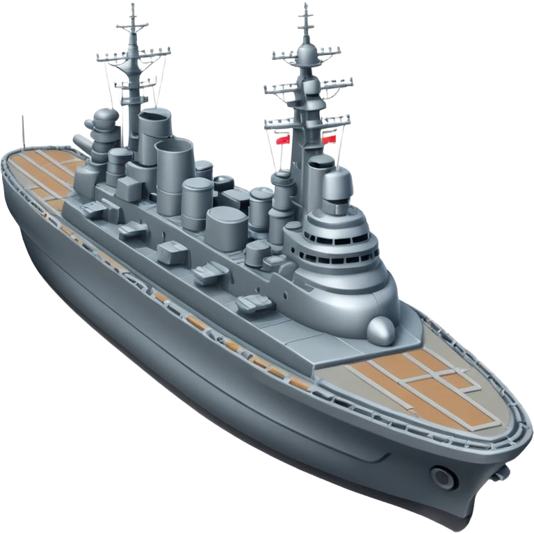 battleship from above emoji