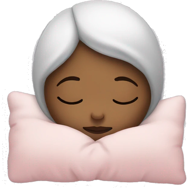 sleep girl emoji