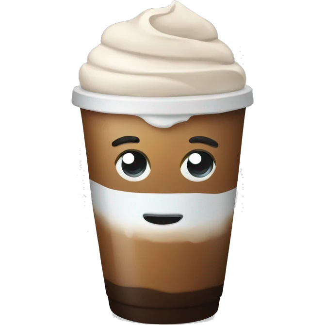 Cold coffee emoji emoji