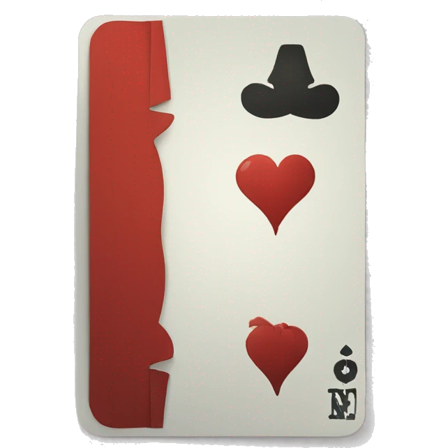 Red Joker card emoji
