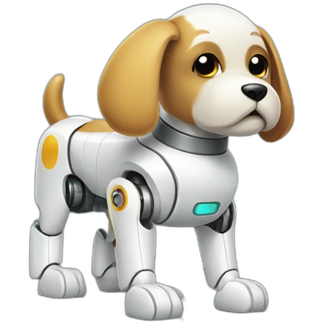 toy dog robot emoji