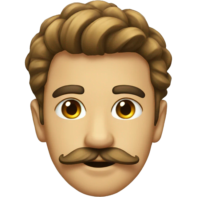 dahri moustache emoji  emoji