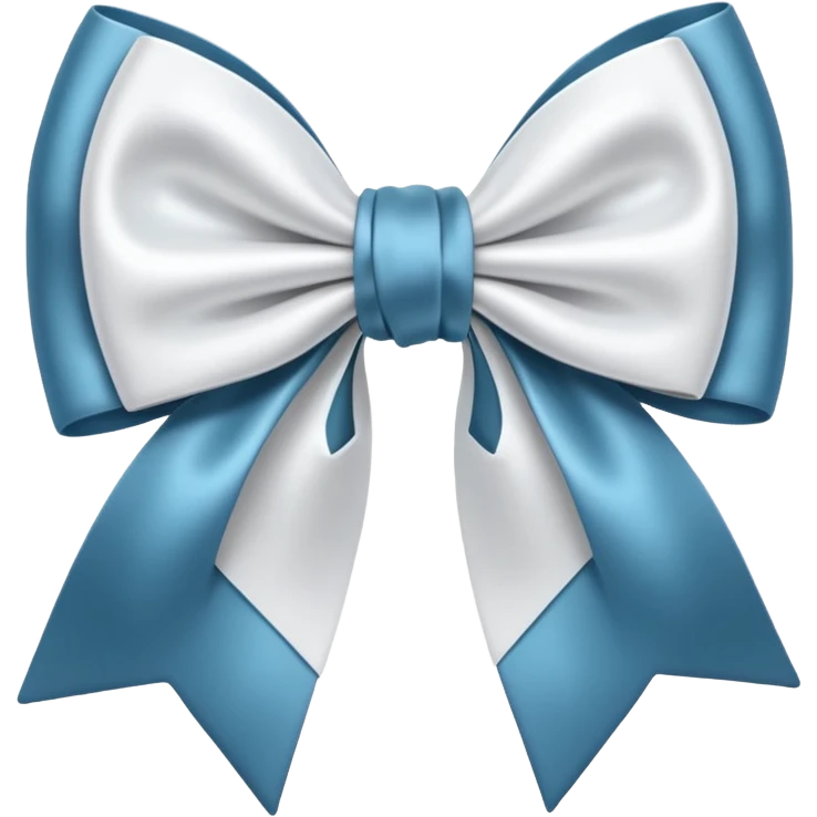 White bow emoji