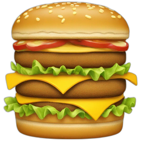 big mac emoji