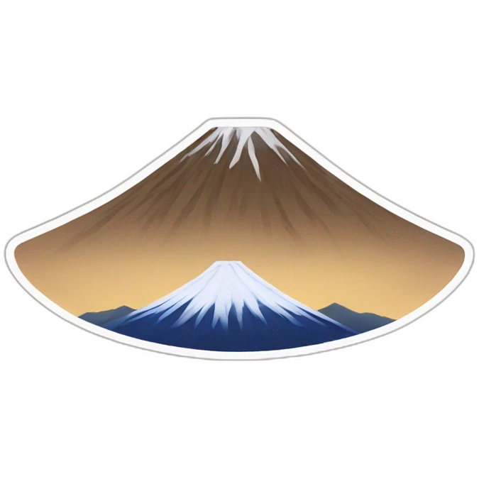 Mont fuji emoji