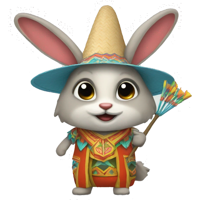 Conejos voladores emoji
