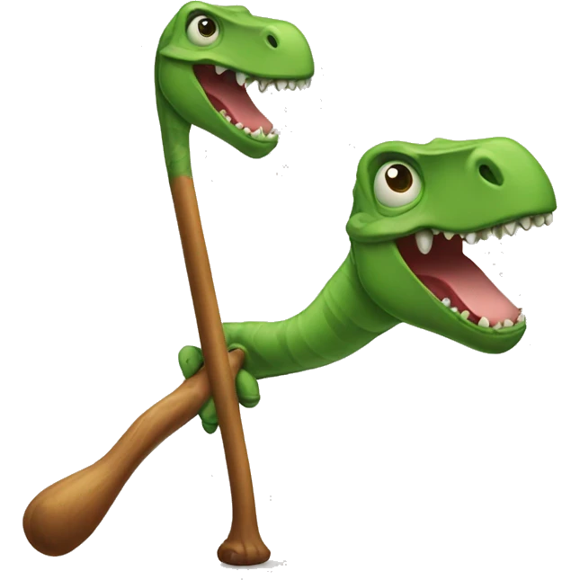 cane + dinosauro emoji