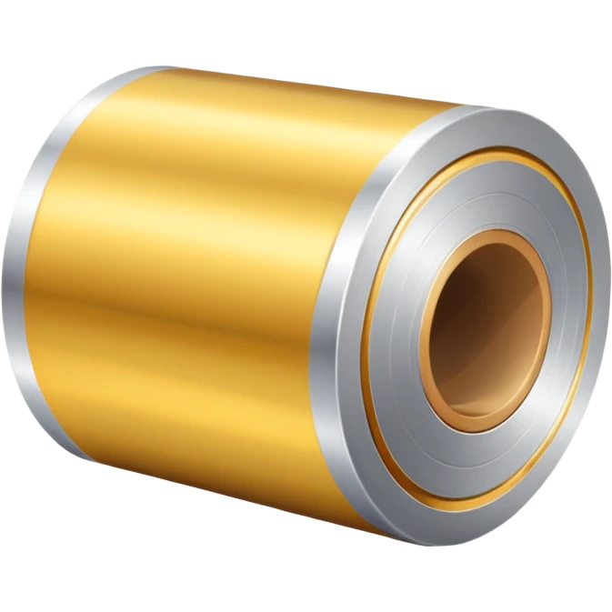 silver foil thin roll emoji