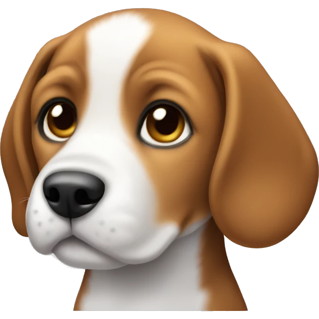 Beagle puppy emoji