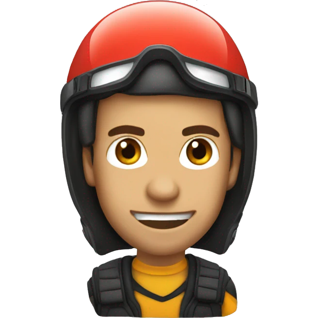 Moto en feu  emoji