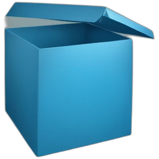 blue box emoji