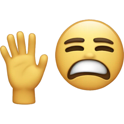 tired emoji