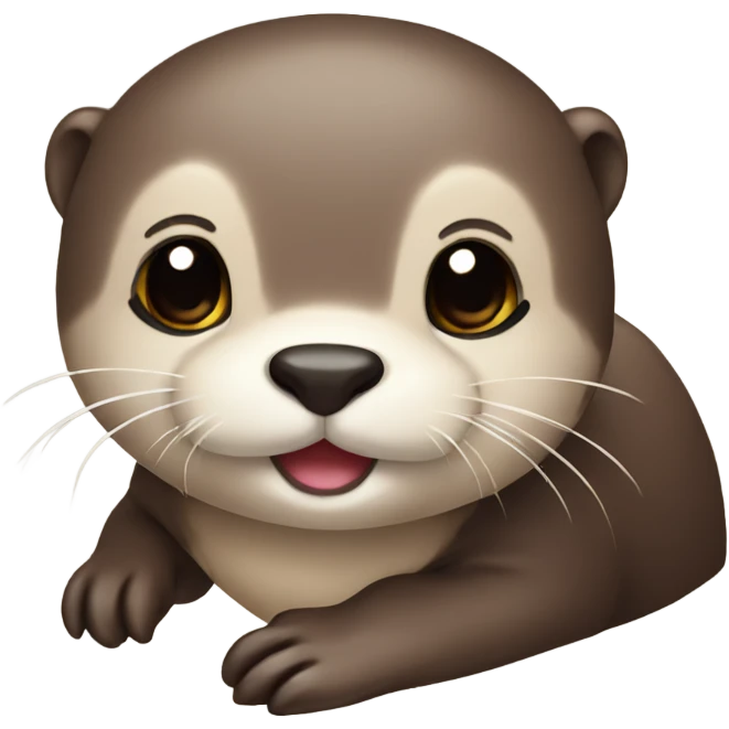 cute otter emoji