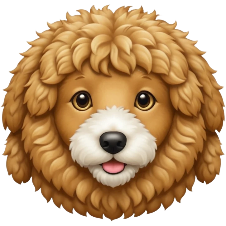 golden doodle  emoji