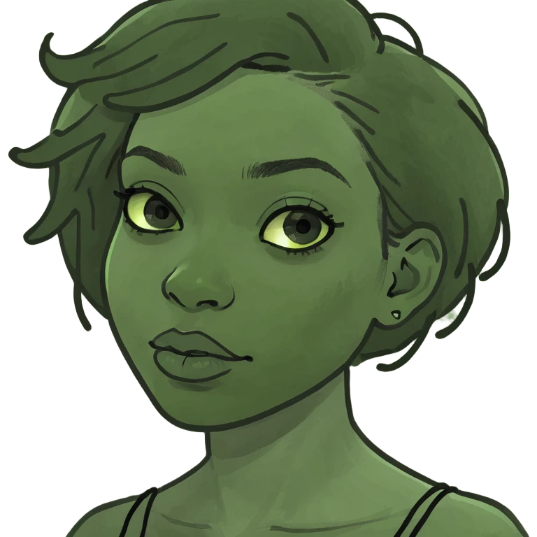 a gay black girl emoji