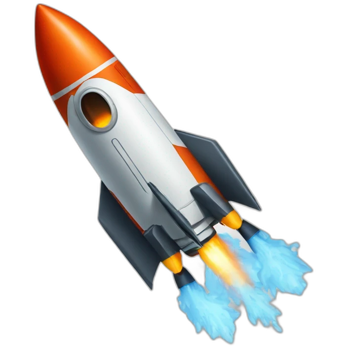 rocket-crash emoji