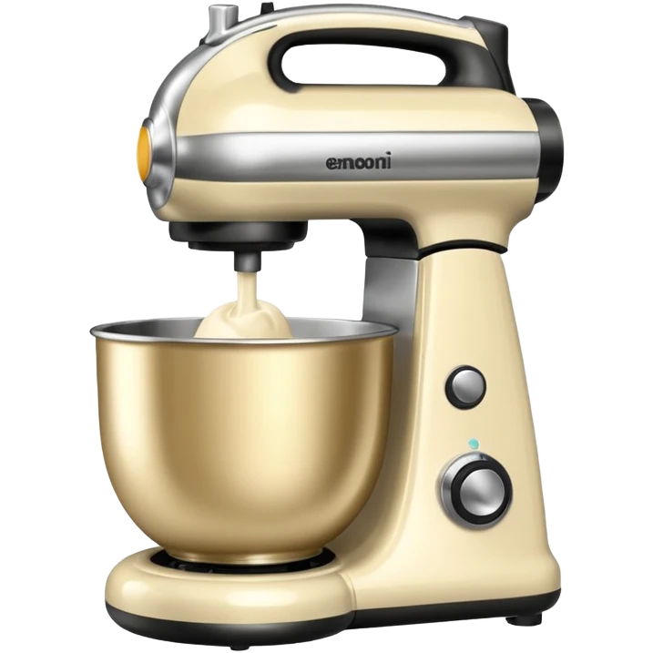 Cream mixer emoji