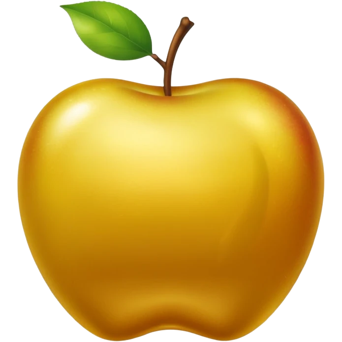 golden apple emoji