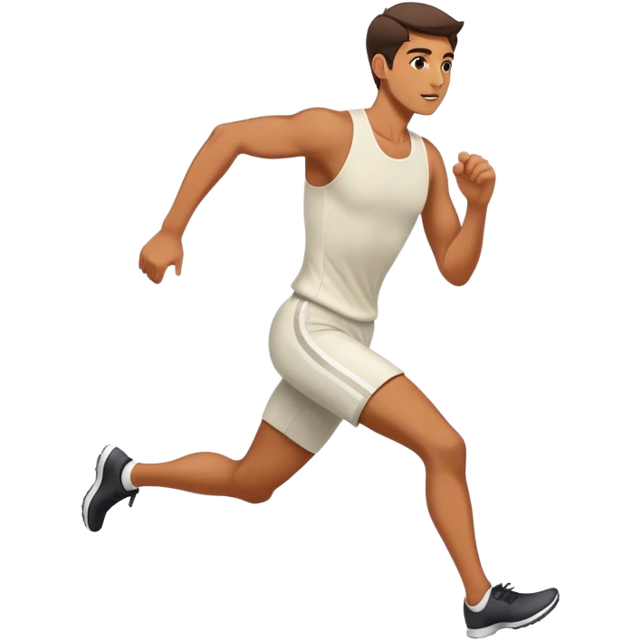 Hombre elegante corriendo  emoji