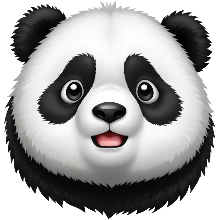 Panda asking for help  emoji