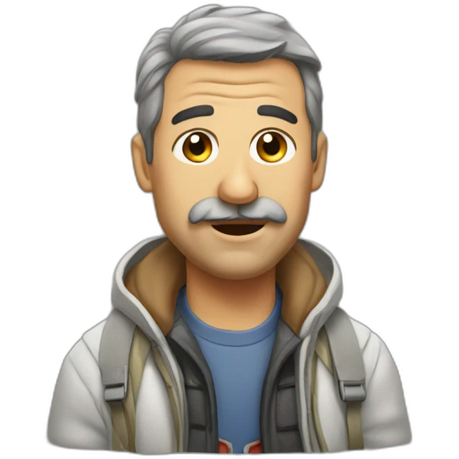 Bigard humouriste emoji