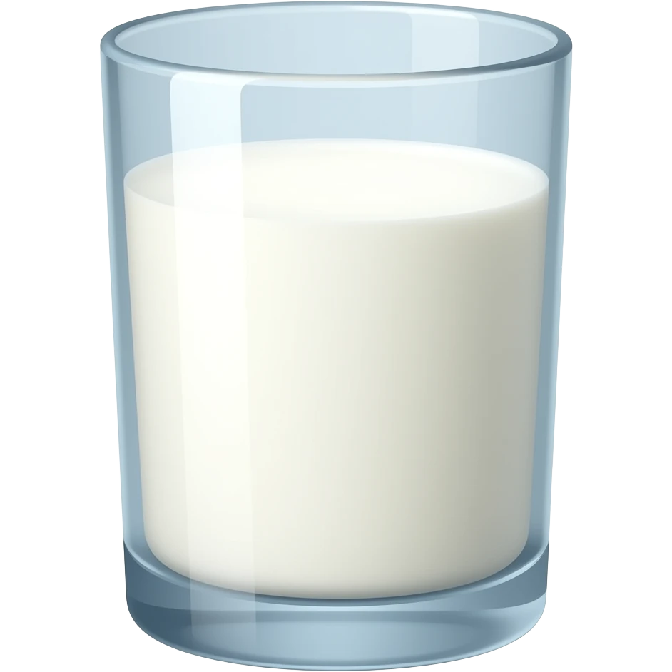 glass of milk emoji