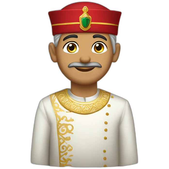 King mohammed 6 morocco emoji