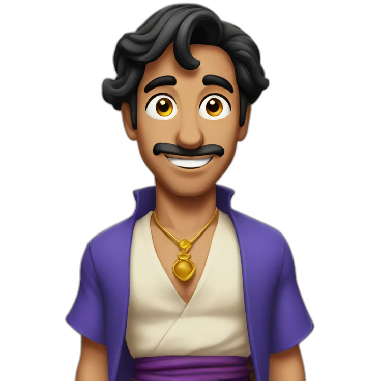 Genius aladdin emoji