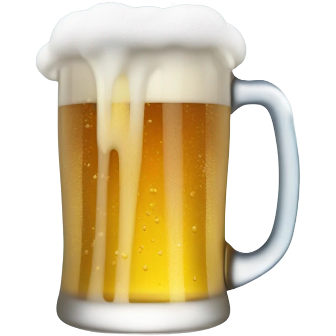Pour out a beer emoji