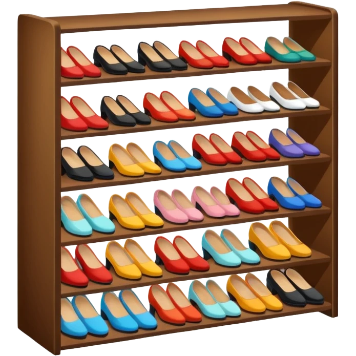 shoe rack emoji