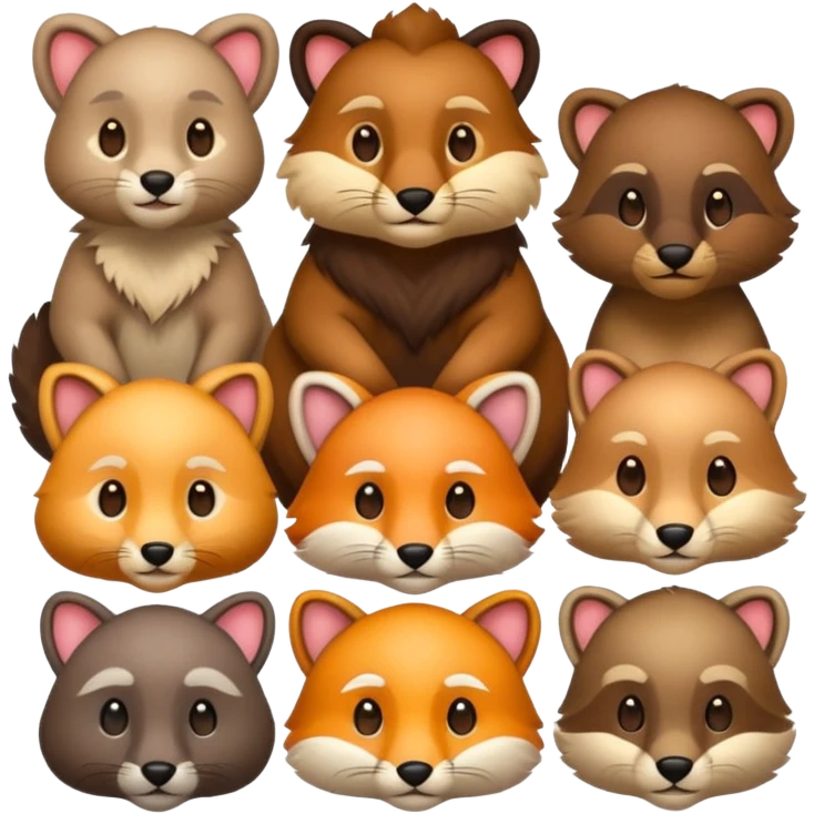mammals emoji