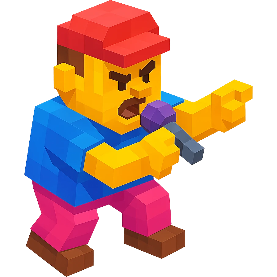 Biggie in rap battle emoji