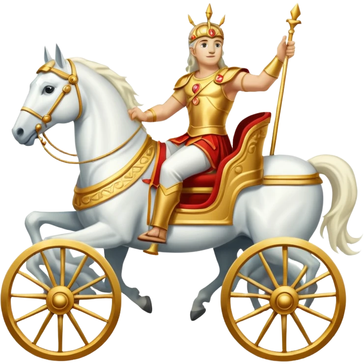 Apollo god in chariot emoji