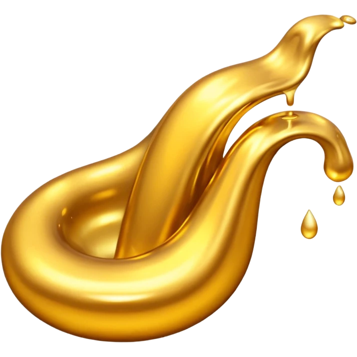 Gold liquid    emoji