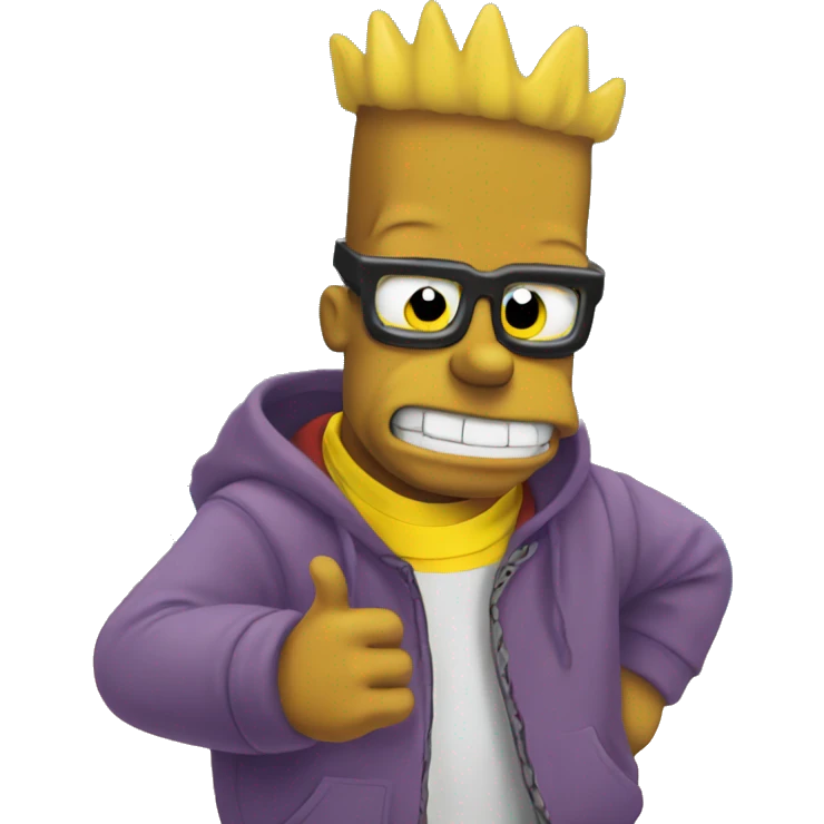 Bart simpson emoji