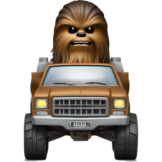 Hot wheels Chewbacca CGW39 truck  emoji