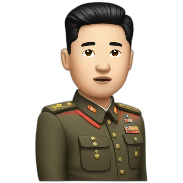 Kim Jon un emoji
