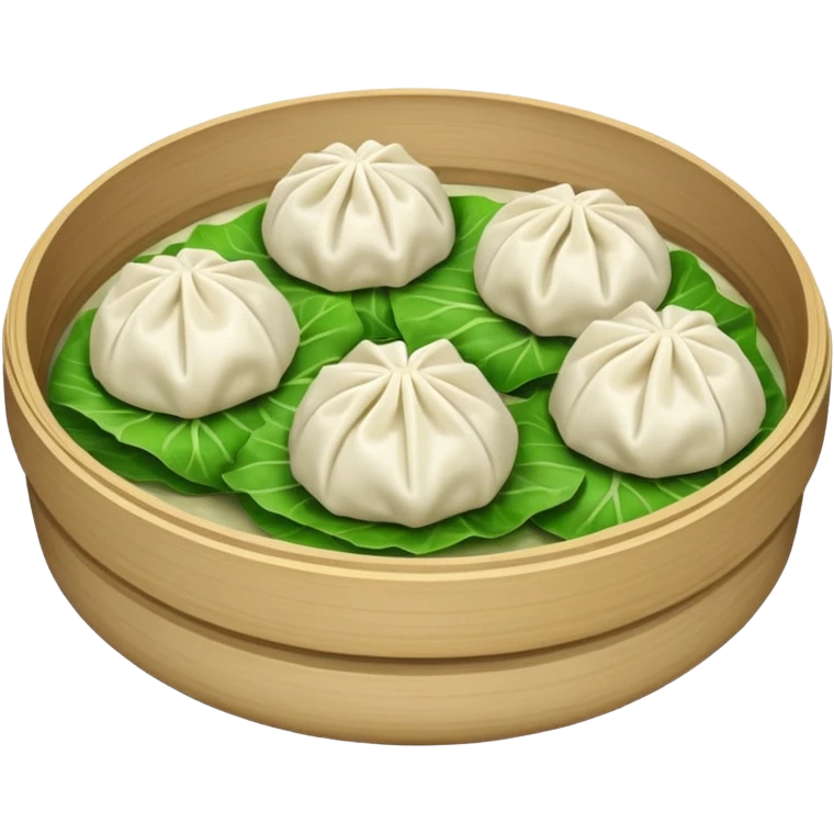 pork cabbage dumpling emoji