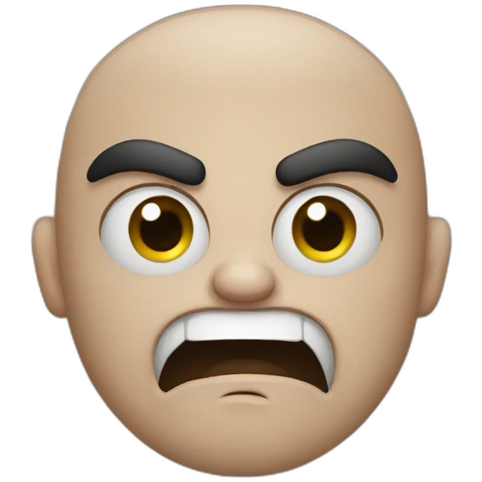 Angry emoji